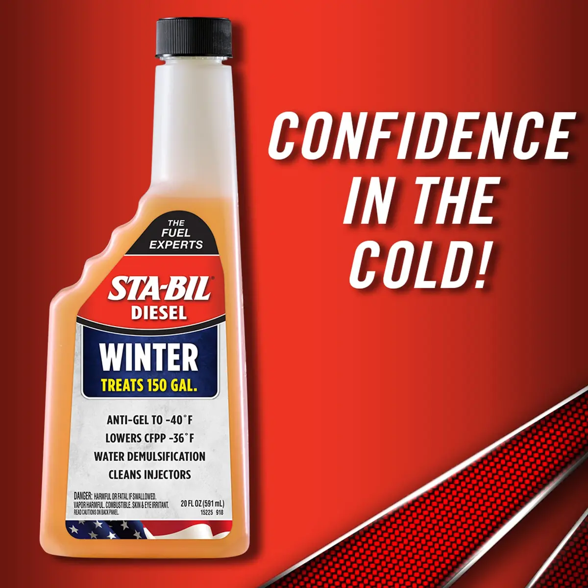 STA-BIL Diesel Winter Anti-Gel Fuel Treatment 20 fl. oz | Prevents Fuel Gelling to -40°F - view 5