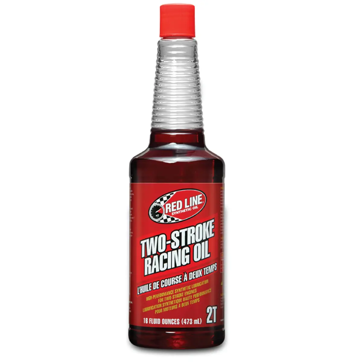 Red Line 40603 Two-Stroke Racing Synthetic Oil 473ml (16 Fl Oz) | Dyno Proven Power Gains - main product image