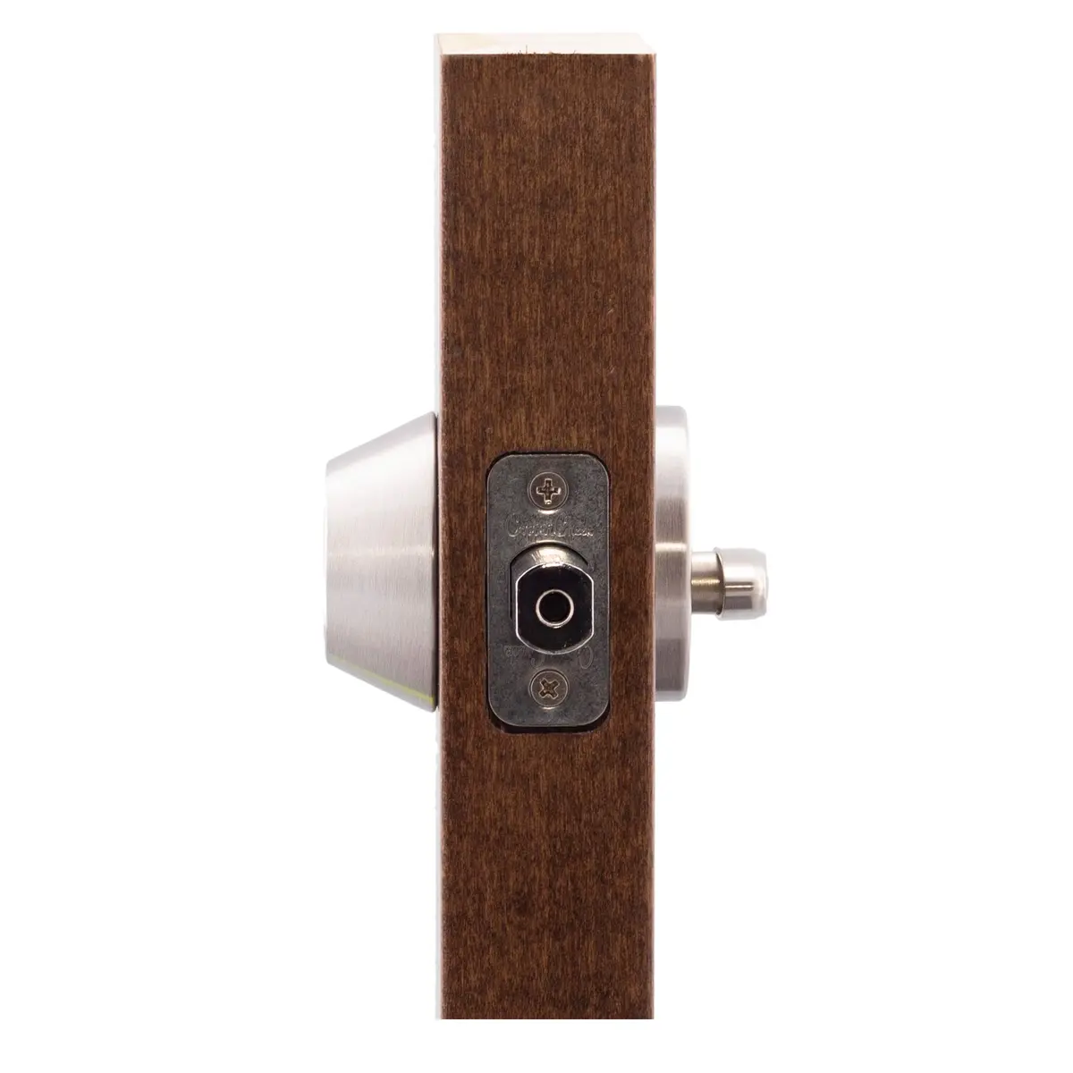 Copper Creek Deadbolt Single Cylinder Satin Stainless | ANSI Grade-3 Security (70-120 chars) - view 4