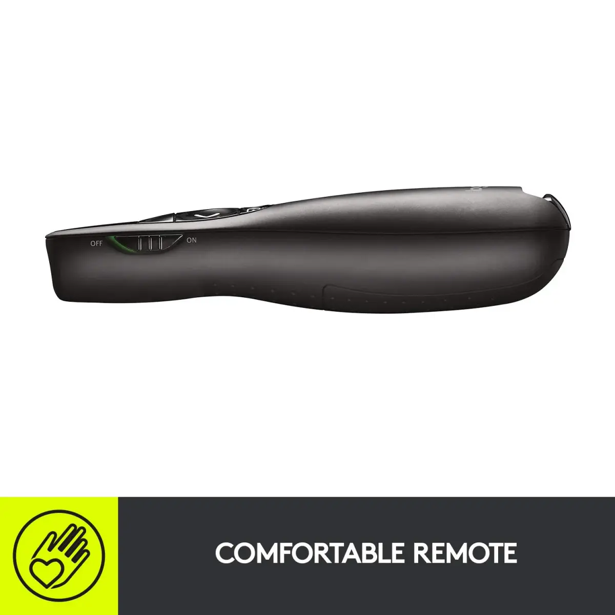 Logitech Wireless Presenter R400 with Red Laser Pointer | 50ft Range, USB Receiver - view 2