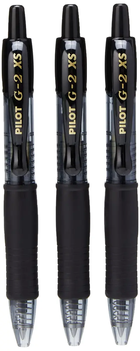 Pilot G2 Pixie 0.7mm Mini Gel Ink Retractable Rollerball Pen Pack of 12 | Smooth, Vivid Writing - main product image