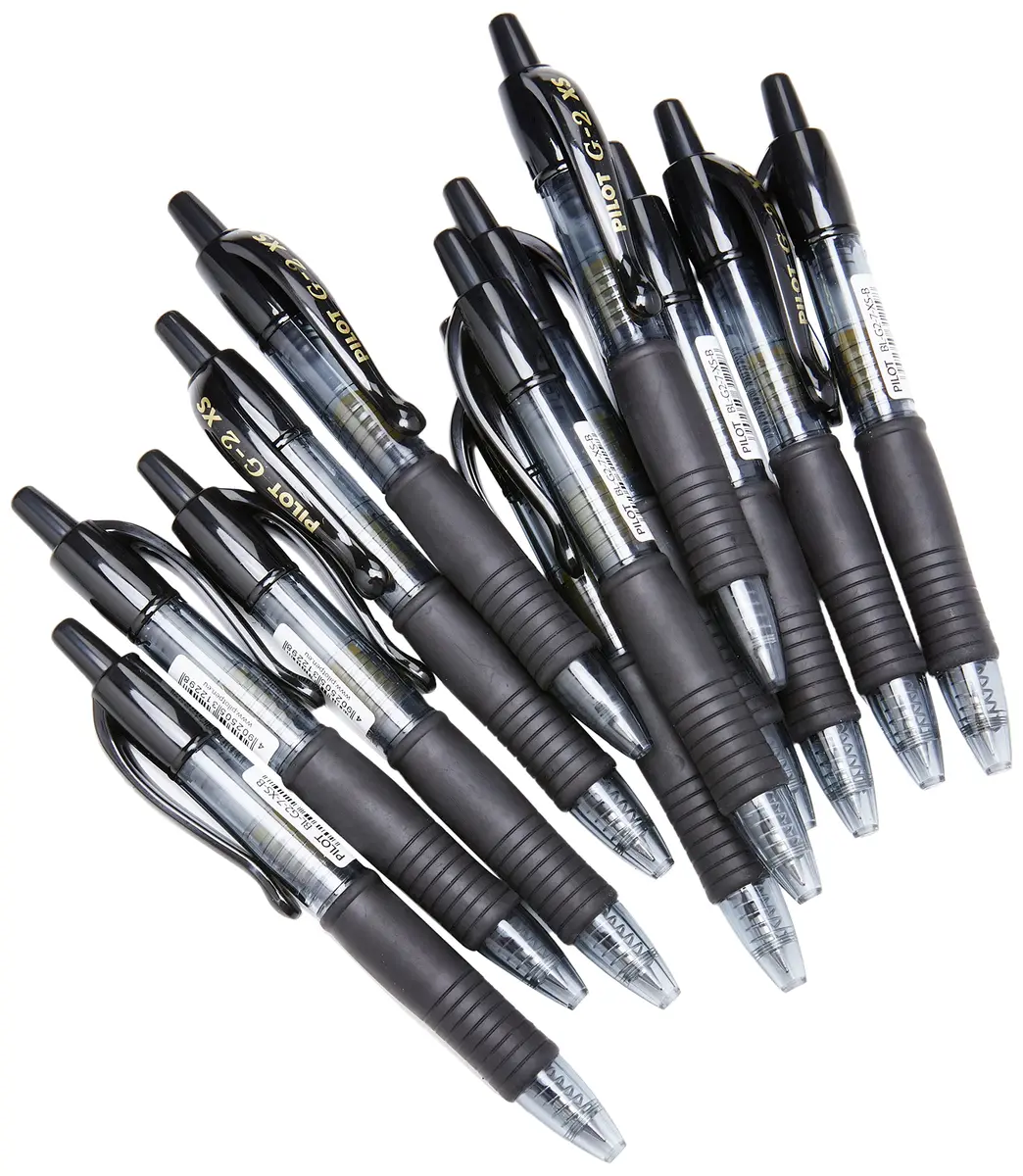 Pilot G2 Pixie 0.7mm Mini Gel Ink Retractable Rollerball Pen Pack of 12 | Smooth, Vivid Writing - view 3