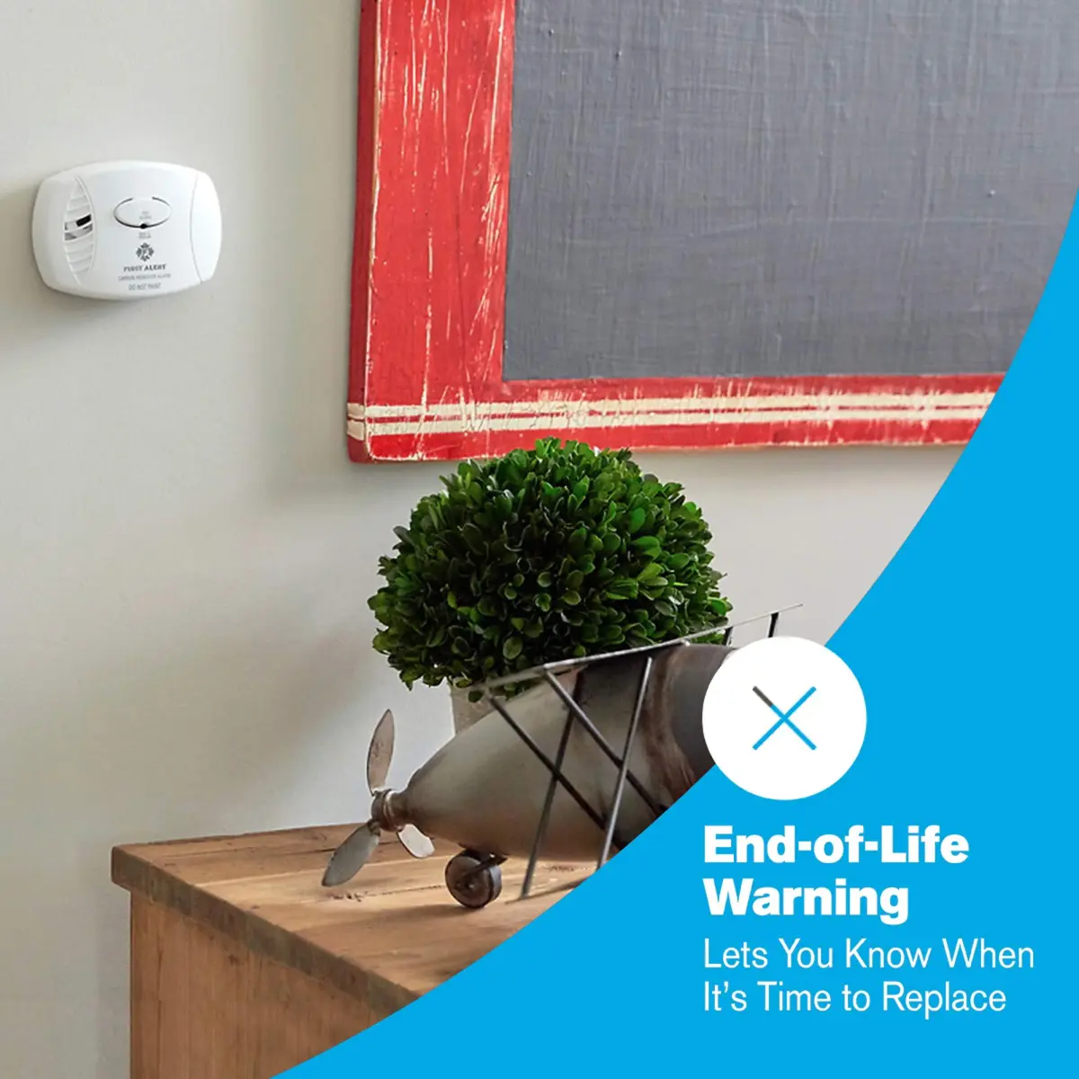 First Alert CO400 Carbon Monoxide Detector 2-Pack | Battery Operated Alarm with Electrochemical Sensor - view 4