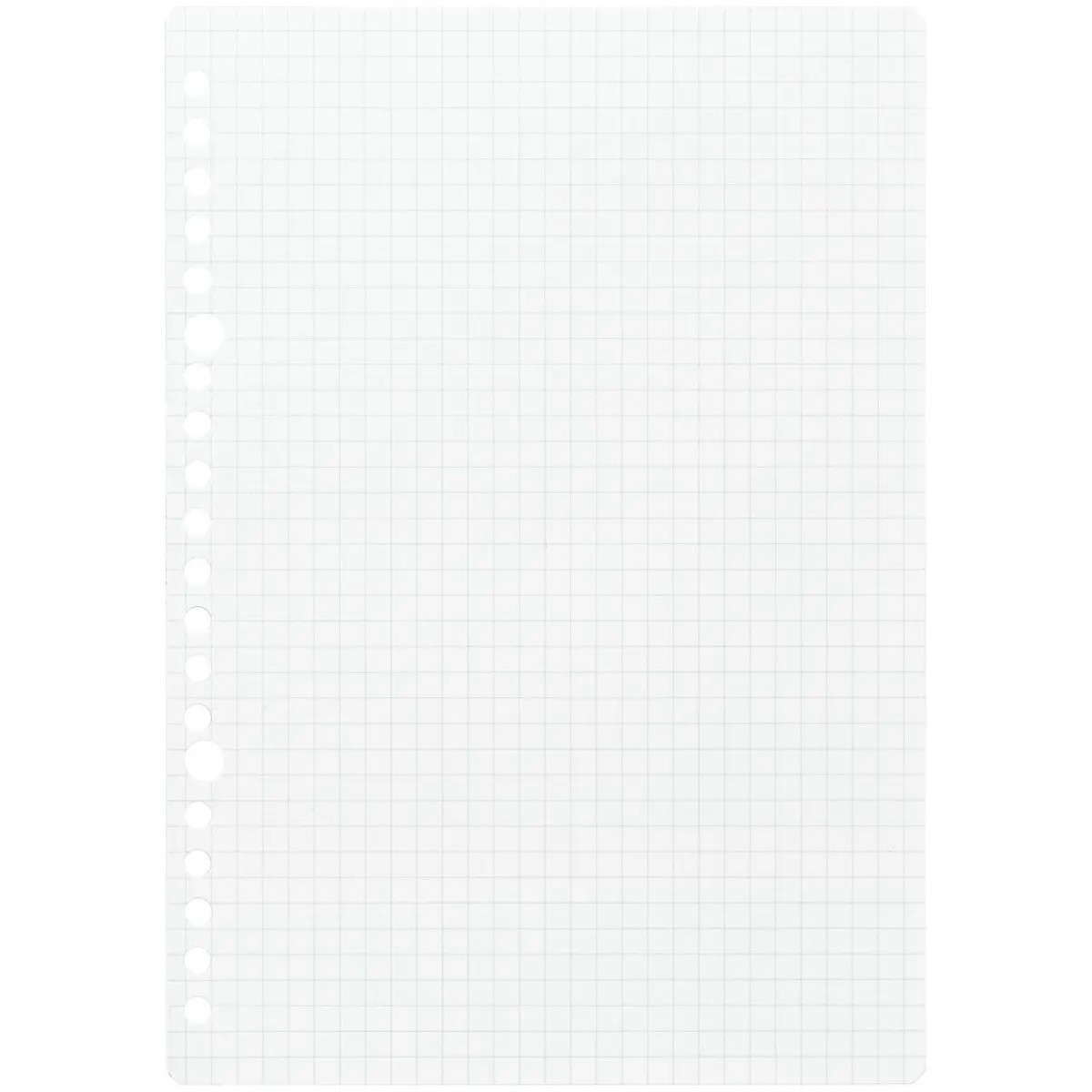 Maruman 20-Hole Loose Leaf Paper, 50 Sheets, A5 5mm Grid | Japanese Craftsmanship for Precise Note Taking - view 2