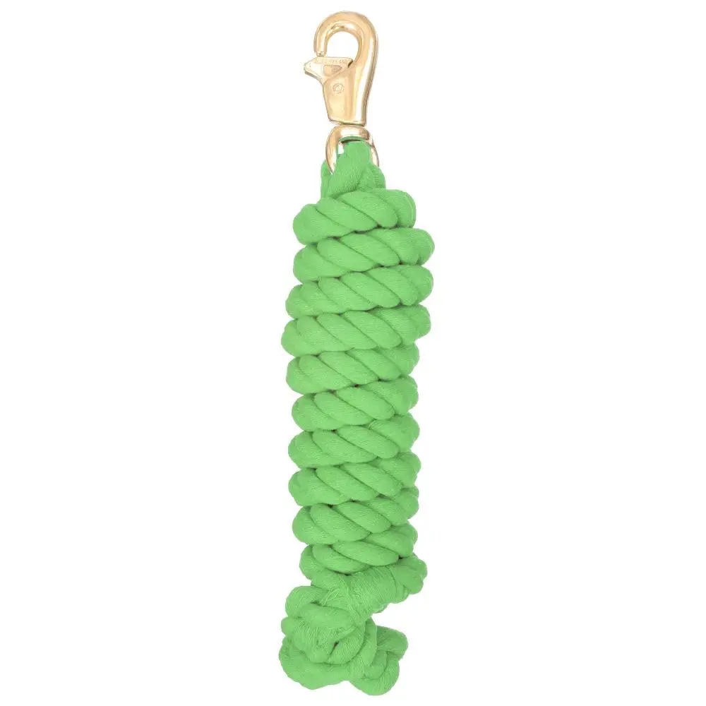Tough 1 Braided Cotton Lead with Triggerbull Snap - Neon Green 2.44 m (8 1/2') - main product image