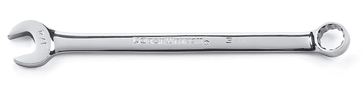 GEARWRENCH Long Pattern Combination Wrench 6mm | Rust-Resistant Alloy Steel, 12 Point, Long Reach (70-120 chars) - main product image
