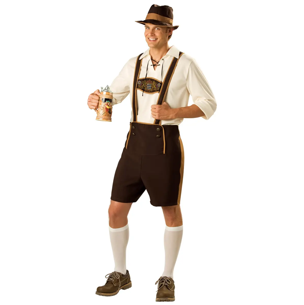InCharacter Bavarian Guy Adult Costume, Large | Oktoberfest Ready - main product image