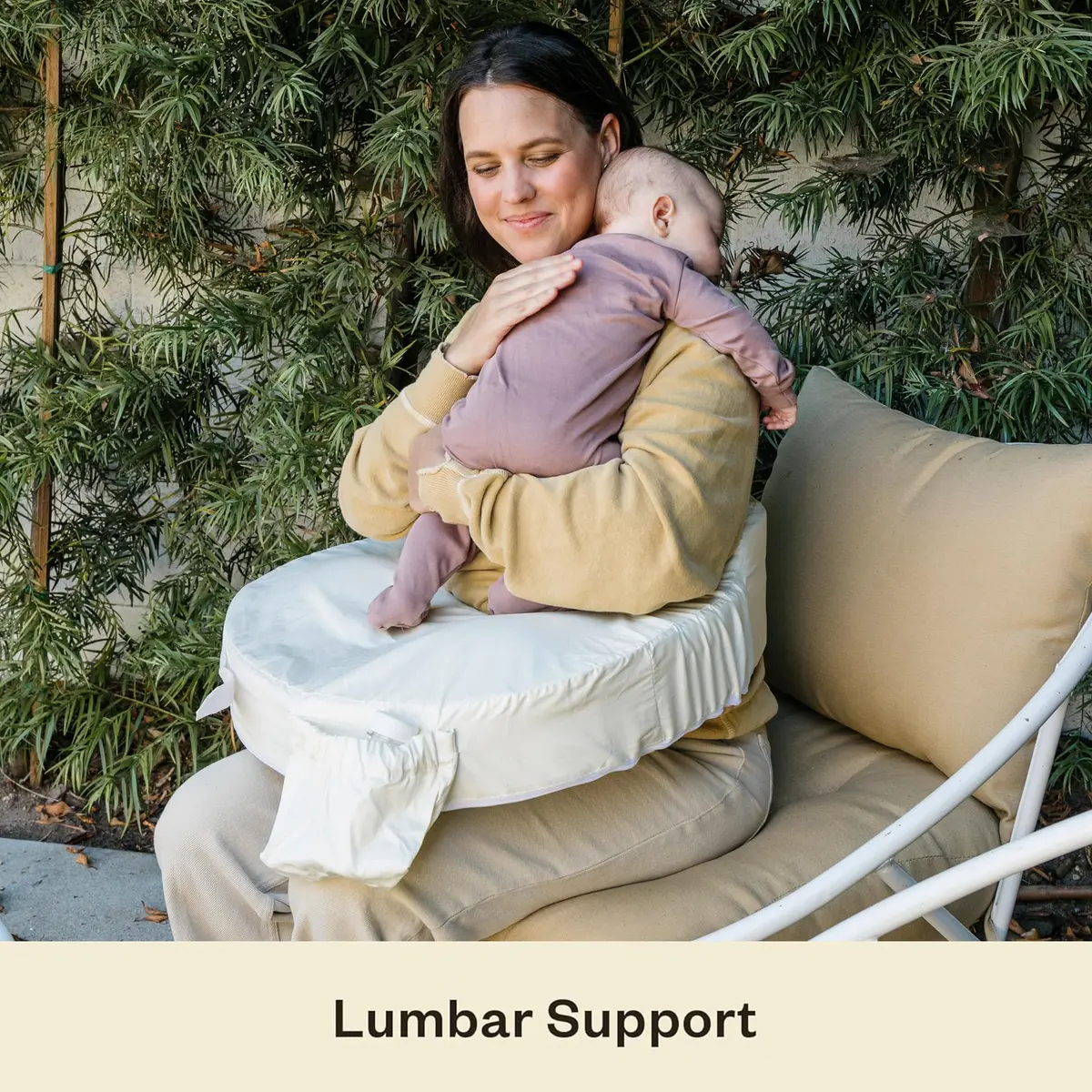 My Brest Friend Deluxe Nursing Pillow with 100% Organic Cotton Slipcover | Ergonomic Support for Breastfeeding - view 6