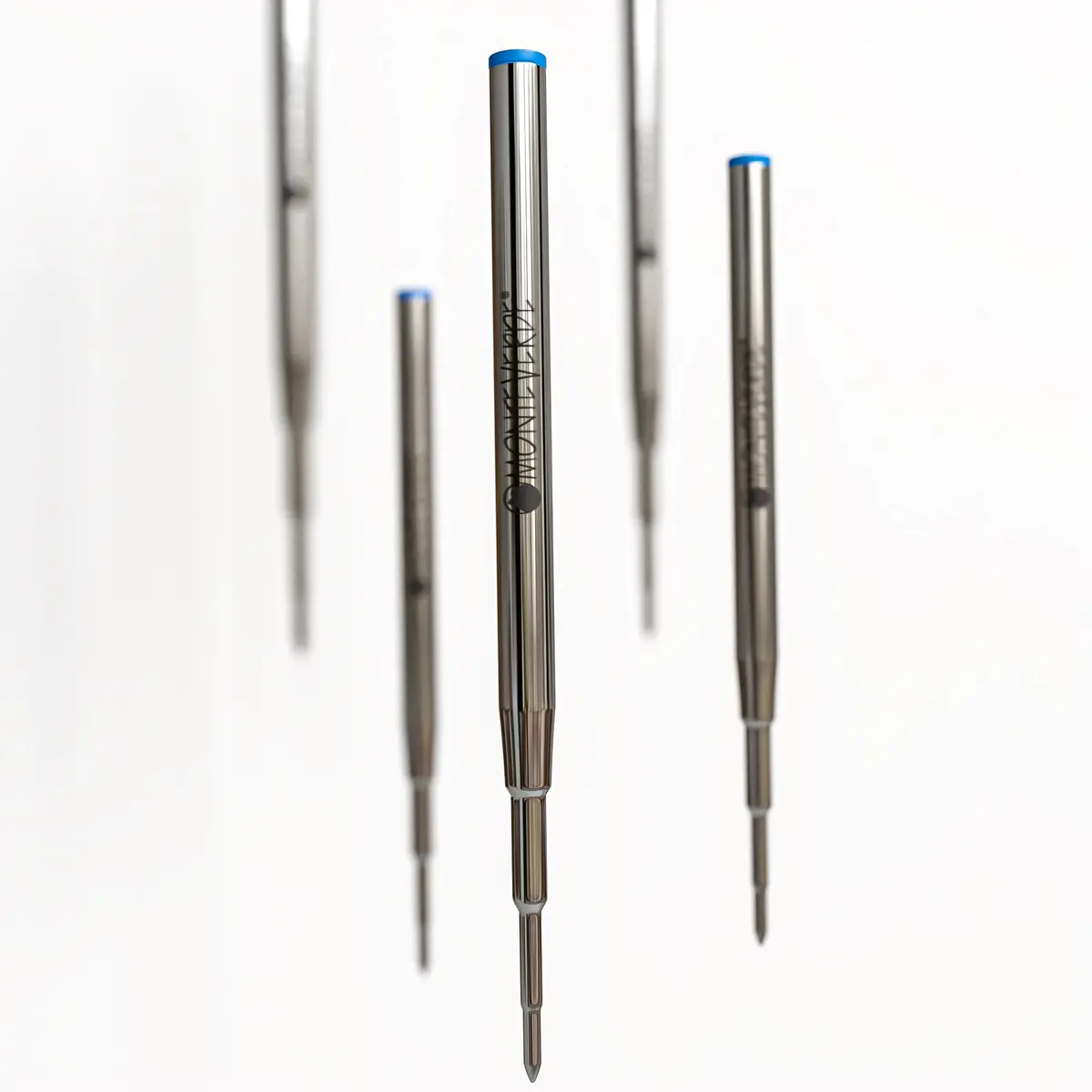Monteverde Ballpoint Refill to Fit Montblanc, Medium, Blue, 2 Pack | Smooth, Vibrant Ink for Professional & Personal Use - view 6