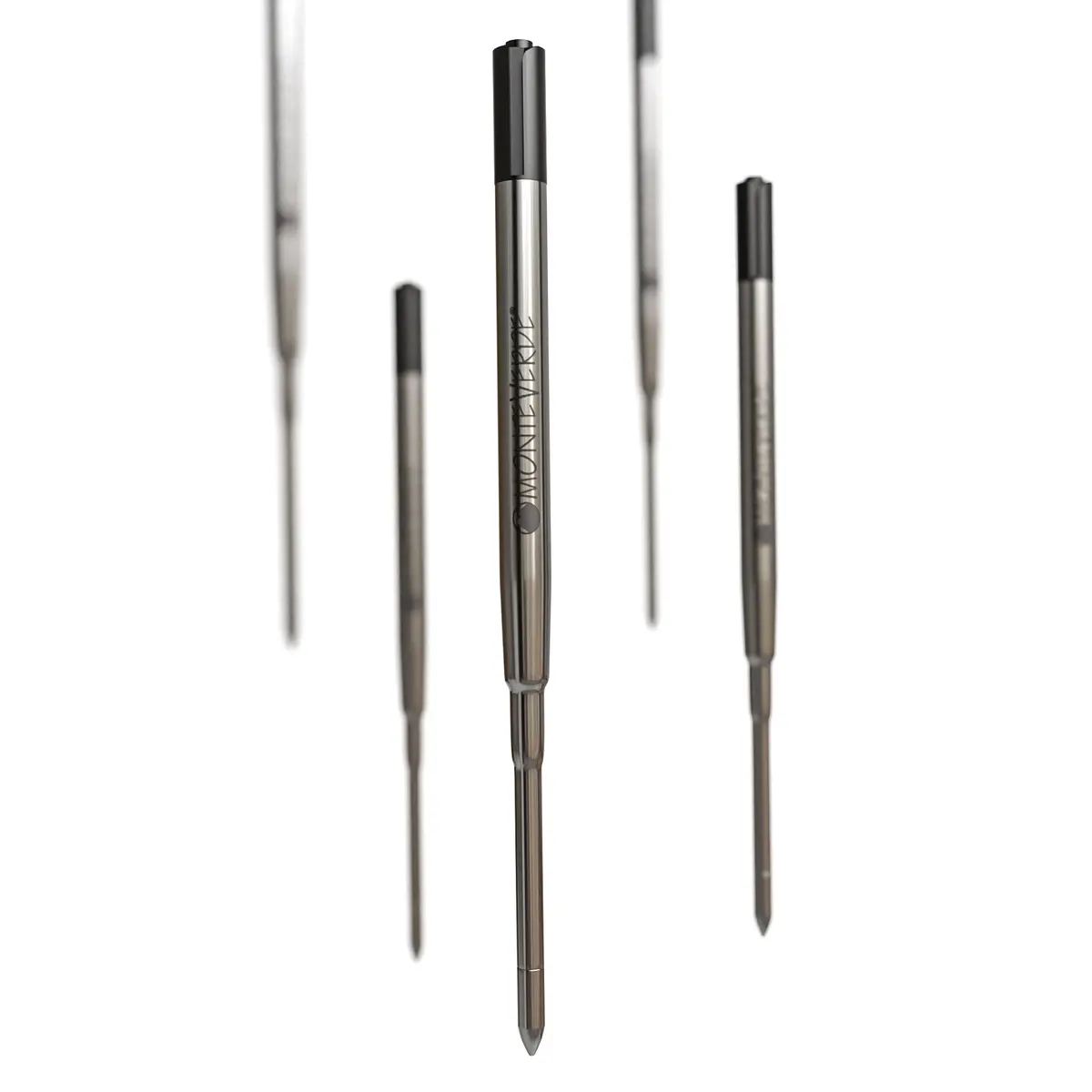 Monteverde Parker Style Ballpoint Refill, Medium, Black, 2 Pack | Smooth Ink for Luxury Pens - view 5