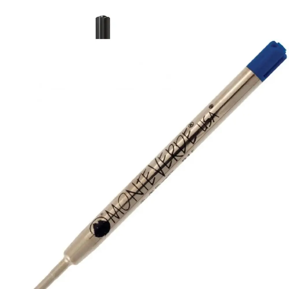 Monteverde Parker Style Ballpoint Refill Medium Blue 2 Pack | Smooth Ink, Precise Fit - main product image