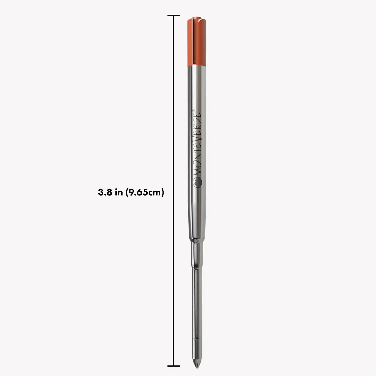 Monteverde Parker Style Ballpoint Refill Medium Brown 2 Pack | Compatible with Parker, Conklin, Schmidt, Retro51 - view 2