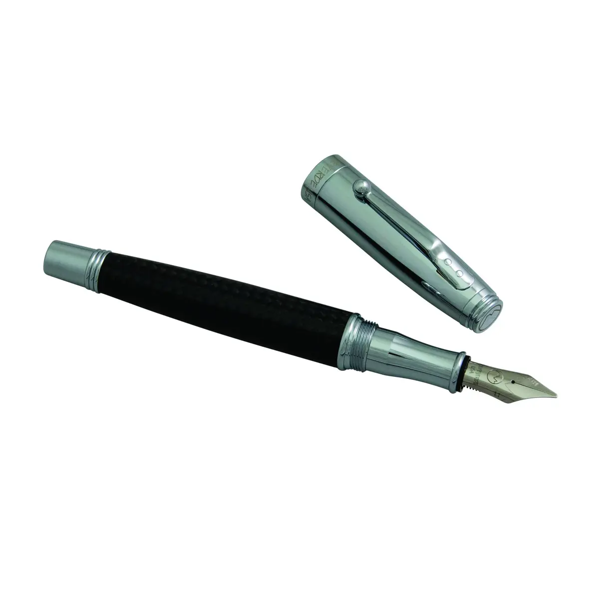 Monteverde Invincia Carbon Fiber Fountain Pen Medium Nib | Modern Design & Professional Style - main product image
