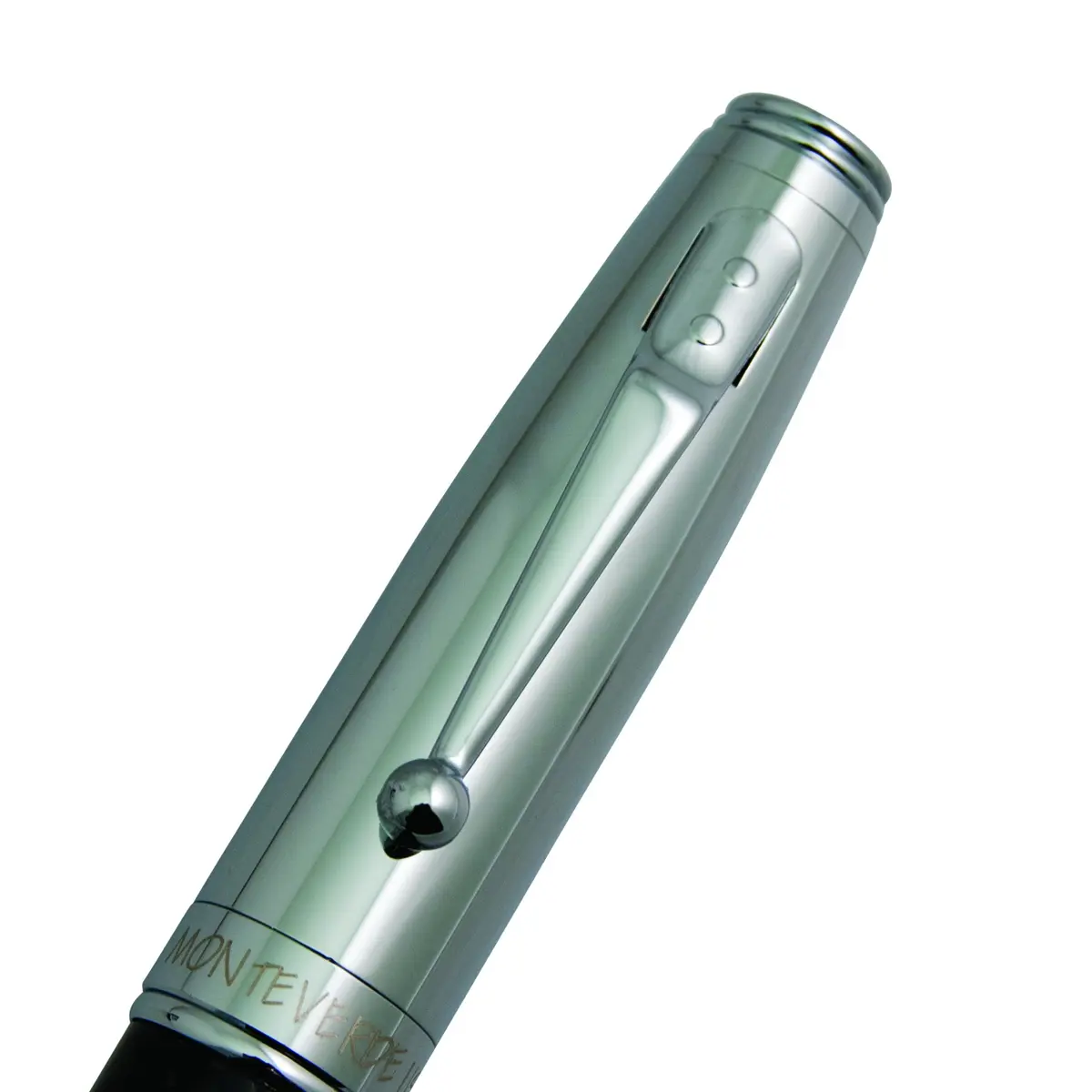 Monteverde Invincia Carbon Fiber Fountain Pen Medium Nib | Modern Design & Professional Style - view 5