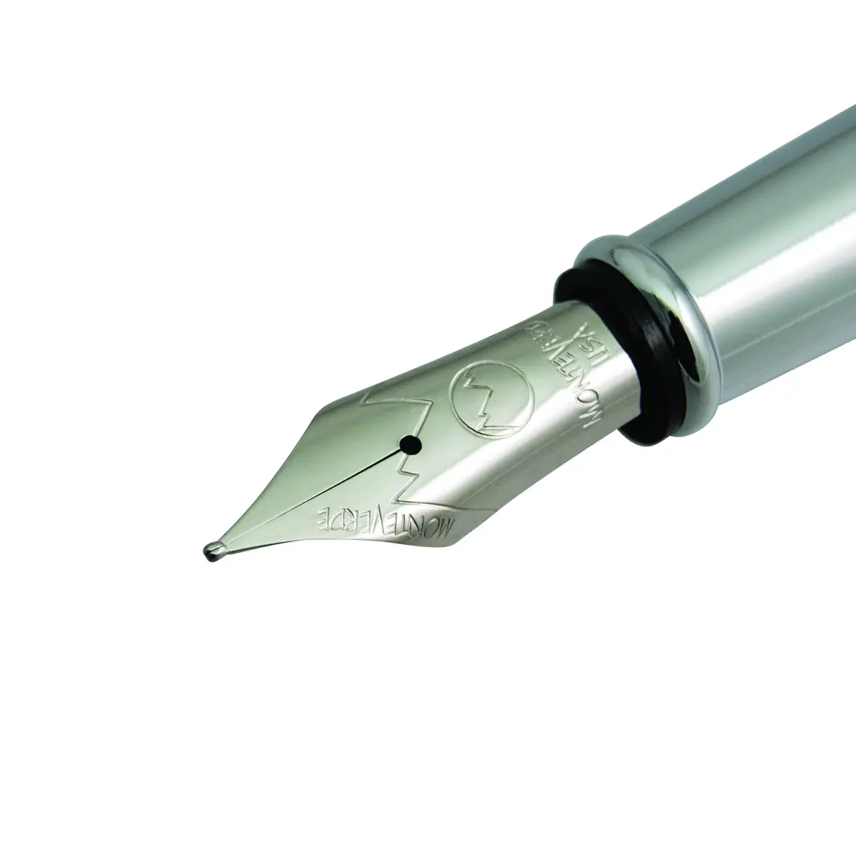 Monteverde Invincia Carbon Fiber Fountain Pen Medium Nib | Modern Design & Professional Style - view 4