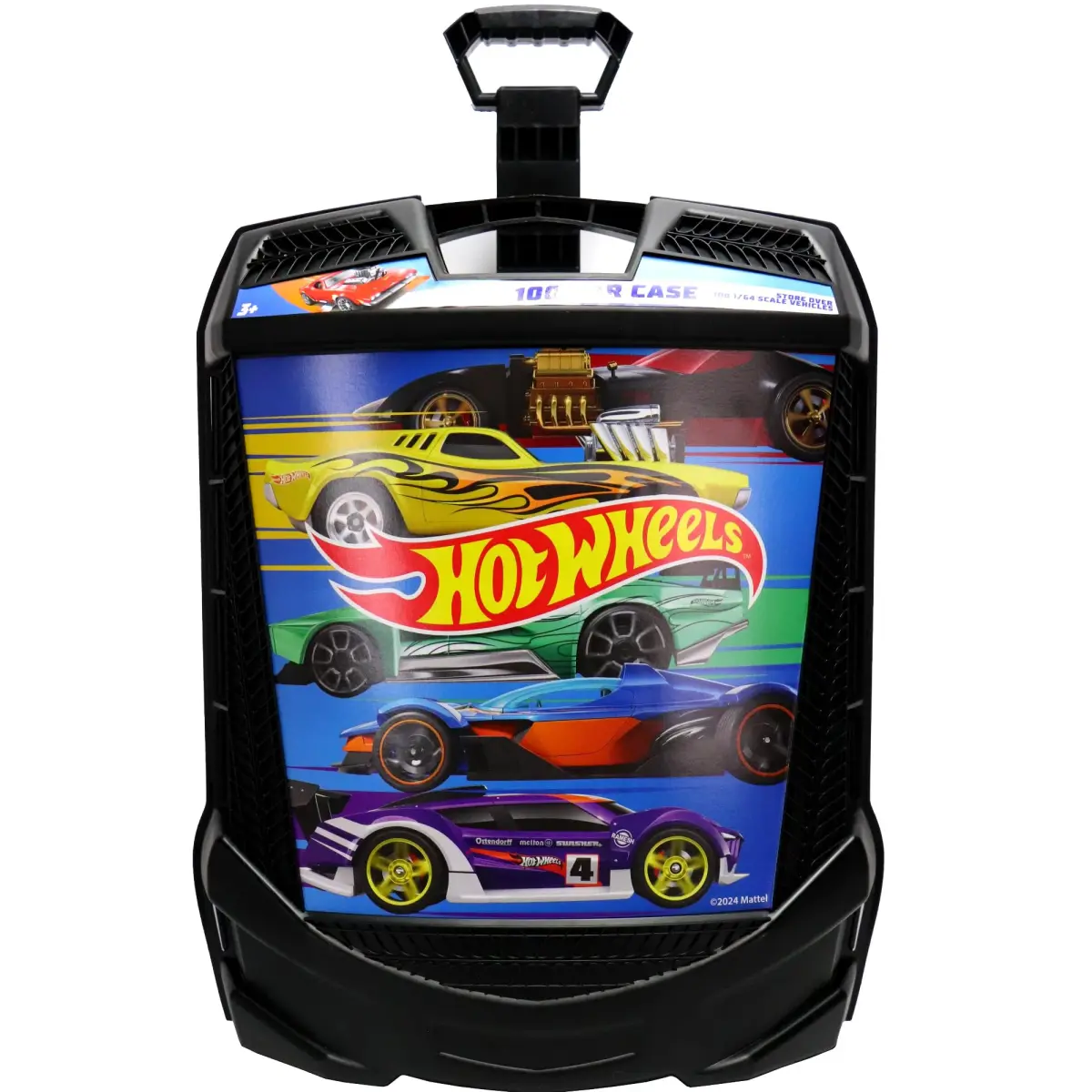 Tara Toys Hot Wheels 100-Car Storage Case | Holds 100 1:64 Scale Die-Cast Vehicles - view 2