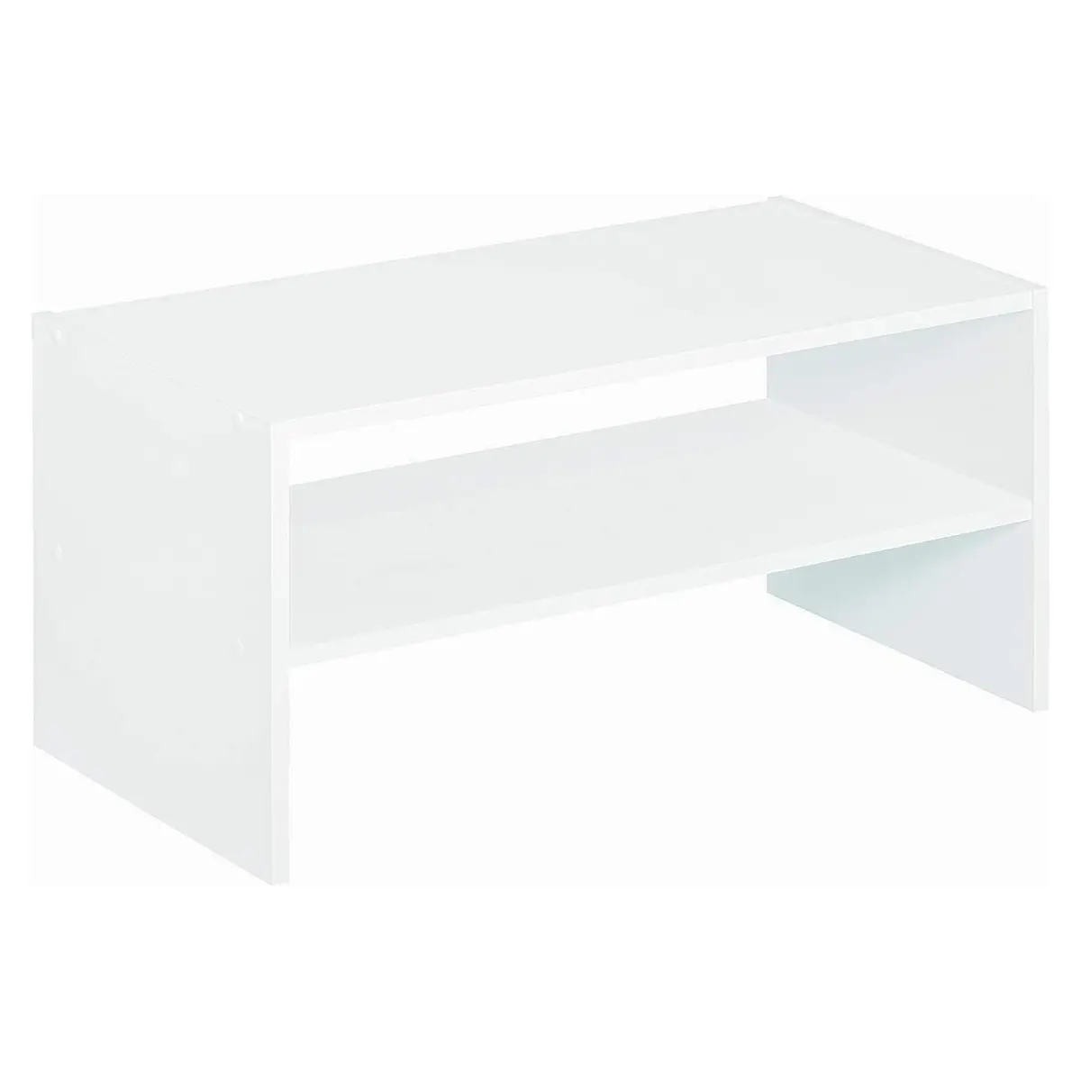 ClosetMaid #8993 Stackable 24in. Wide Horizontal Organizer, White | Space-Saving Shoe & Clothing Storage - main product image