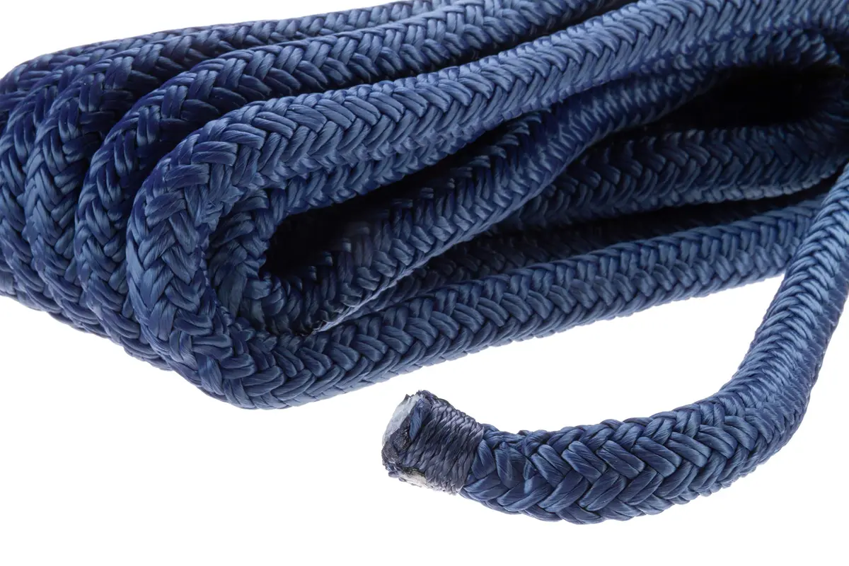 Seachoice Double-Braid Nylon Dock Line 1/2" x 15' Navy | Superior Strength & Durability - view 2