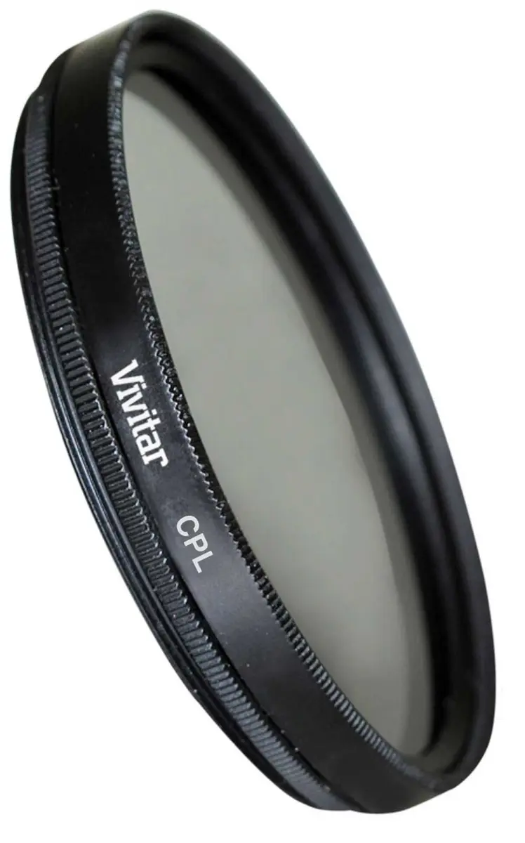 Vivitar CPL62 62mm Circular Polarizing Filter | Multi-Coated Lens Accessory for DSLR & 35mm Cameras - main product image