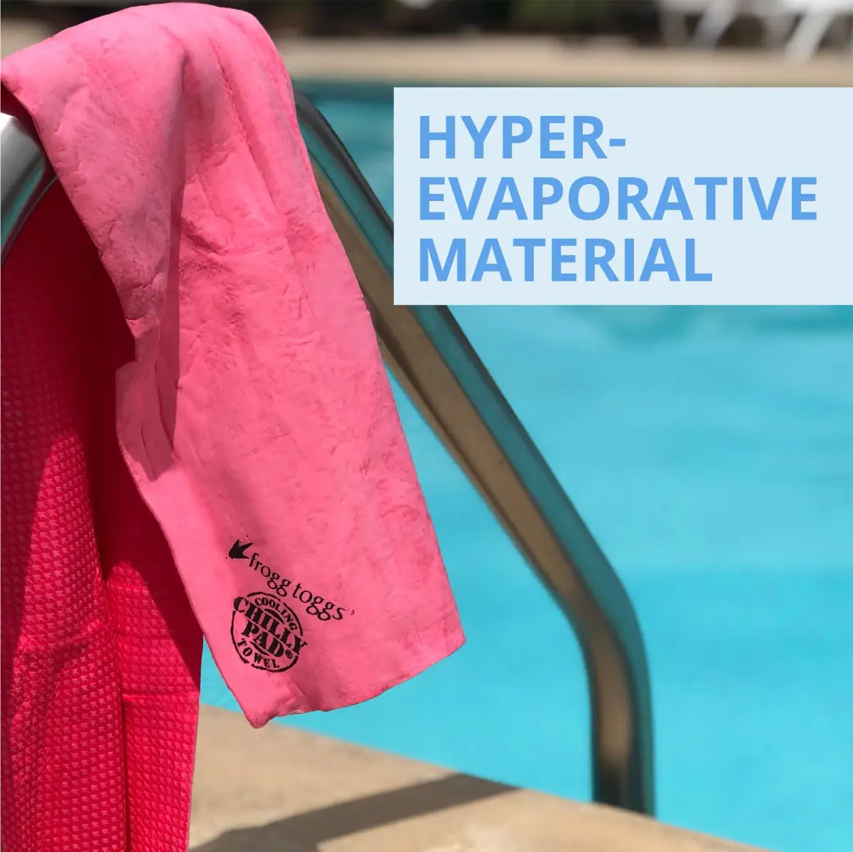 FROGG TOGGS Chilly Pad Cooling Towel 81cm x 33cm (32" x 13") | Instant Cooling Relief for Sports & Outdoors - view 5