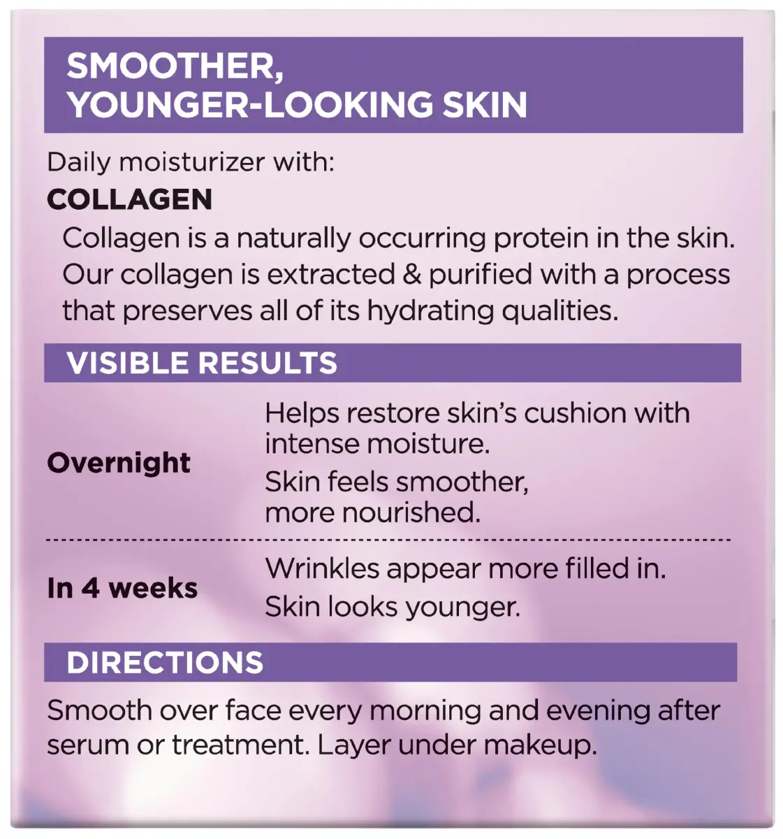 L'Oreal Paris Collagen Daily Face Moisturizer 50ml (1.7 Fl Oz) | Anti-Aging Cream for Smoother, Plumper Skin - view 7