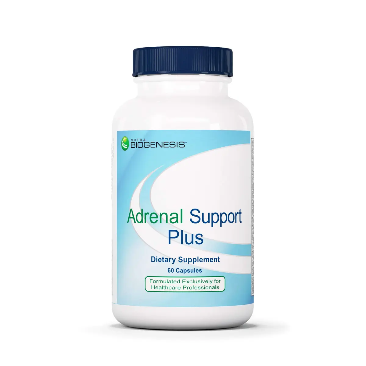 Nutra BioGenesis Adrenal Support Supplement for Women & Men, 60 Capsules | Supports Energy & Balance - main product image
