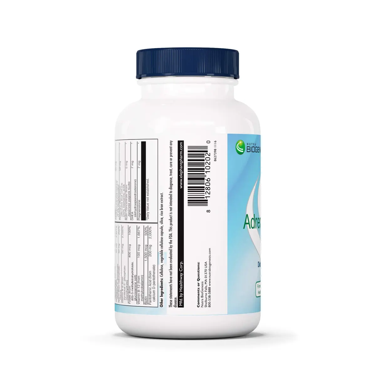 Nutra BioGenesis Adrenal Support Supplement for Women & Men, 60 Capsules | Supports Energy & Balance - view 5
