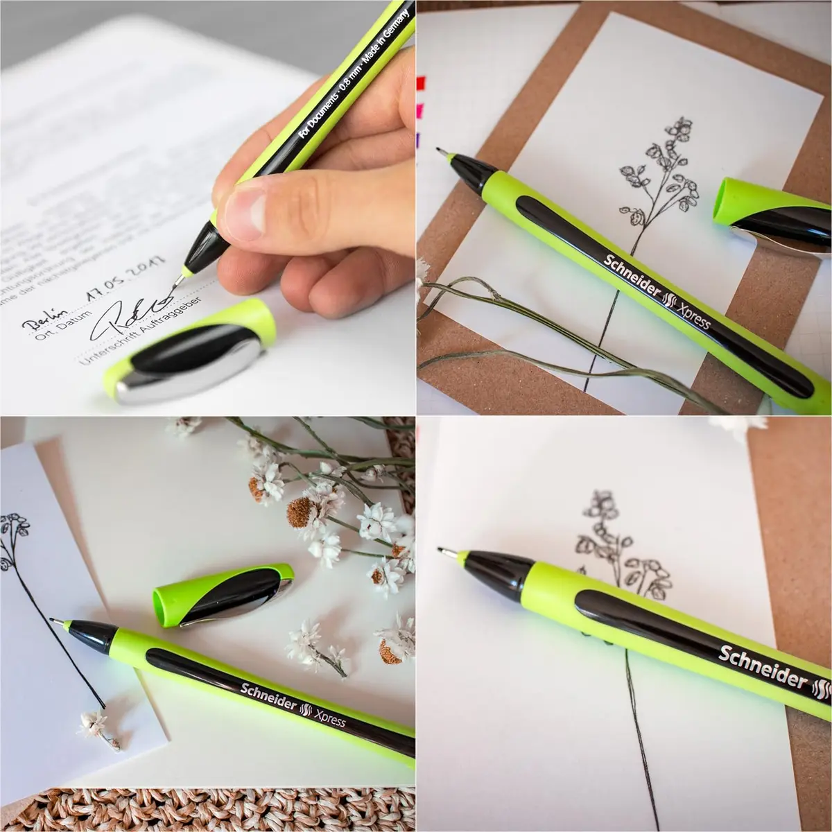 Schneider Xpress Premium Fineliner 0.8 mm | Waterproof, Ergonomic, Germany-made - view 3