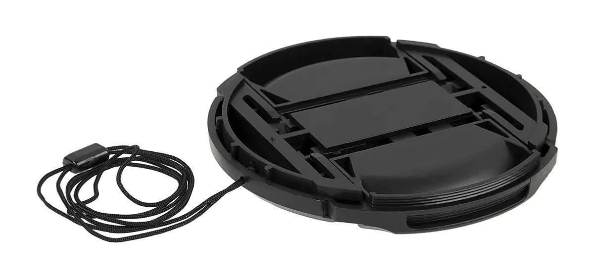 Fotodiox Inner Pinch Lens Cap, Lens Cover with Cap Keeper, 82mm | Durable Plastic Lens Protection - view 3