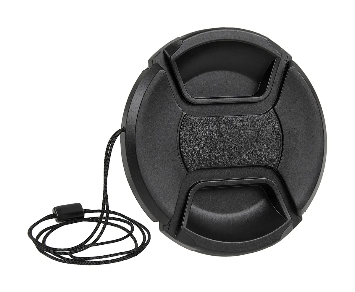 Fotodiox 72mm Inner-Pinch Lens Cap with Keeper | Protects Lenses from Scratches - main product image