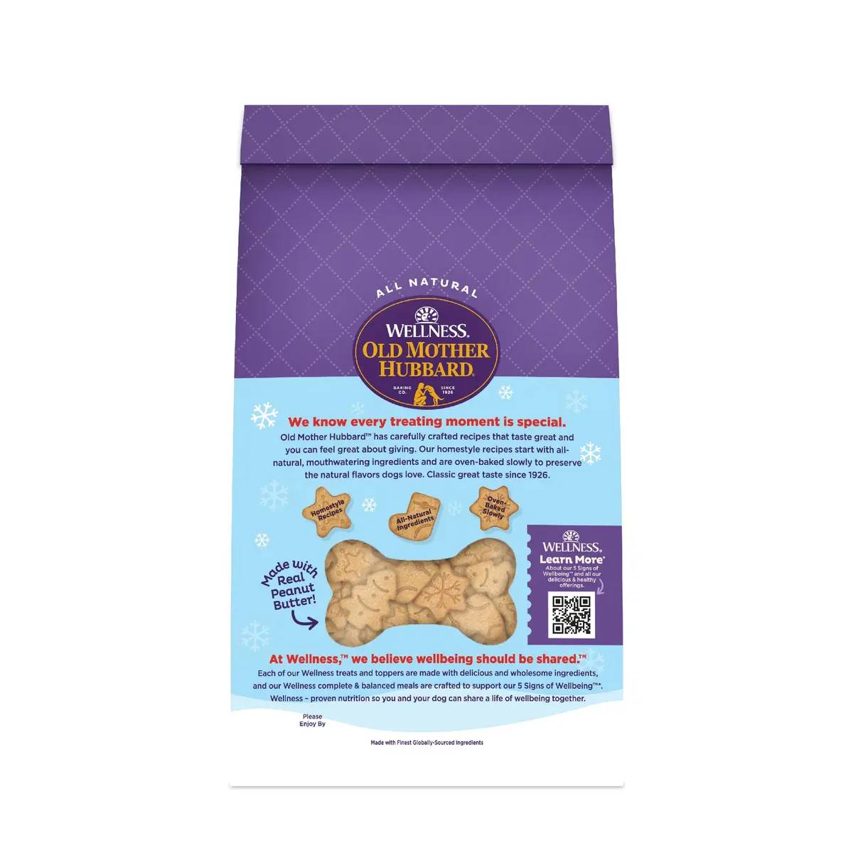 Old Mother Hubbard Winter Fun P-Nuttier Dog Biscuits 16 oz | Natural Seasonal Holiday Treat - view 8