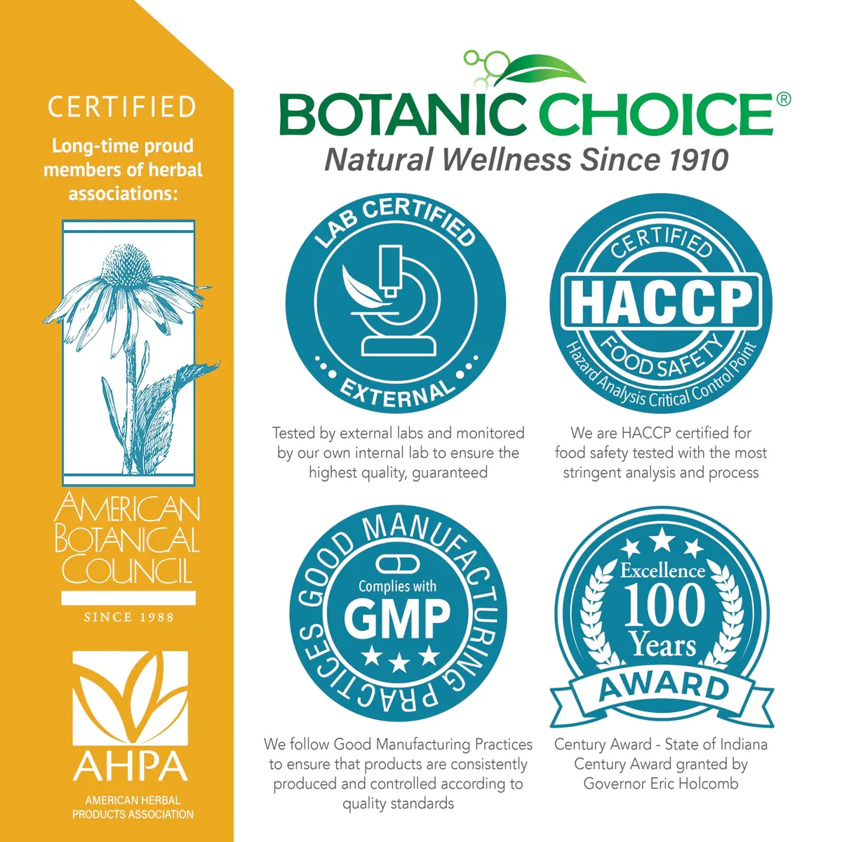 Botanic Choice Chamomile Flower Alcohol Free Liquid Extract 1 Fl Oz | Calming Herb for Relaxation - view 5