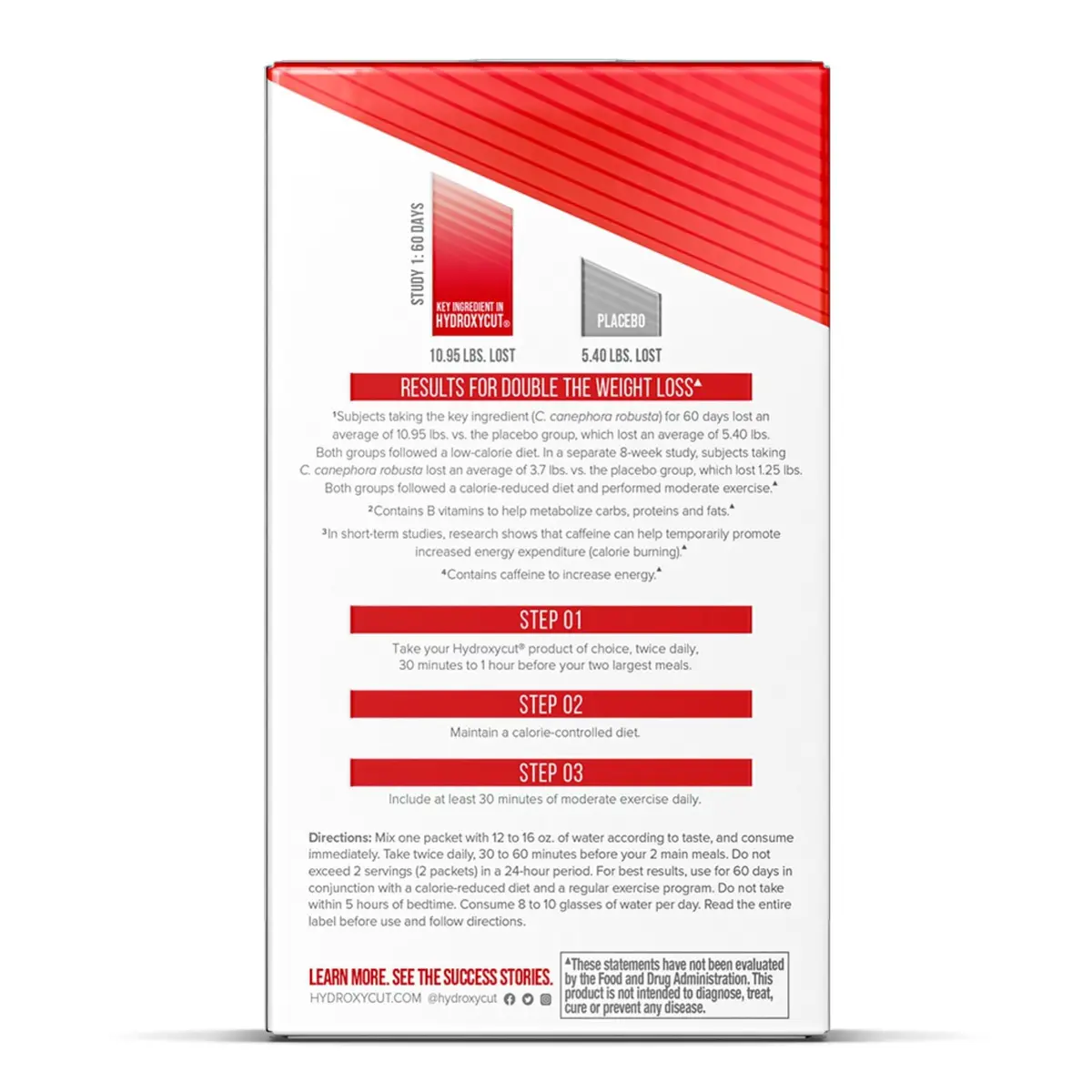 Hydroxycut Drink Mix Wildberry Blast 21 Stick Packs | Metabolism & Energy Support with Caffeine - view 7