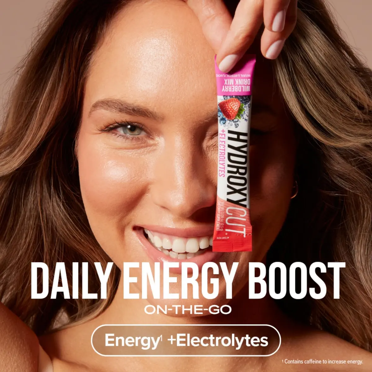 Hydroxycut Drink Mix Wildberry Blast 21 Stick Packs | Metabolism & Energy Support with Caffeine - view 3