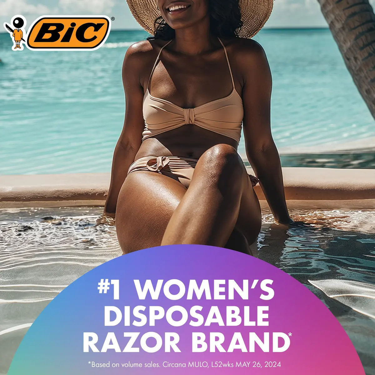 BIC Soleil 3 Scented Disposable Razors for Women, 4-Pack | 3-Blade Shave with Vitamin E Strip - view 2
