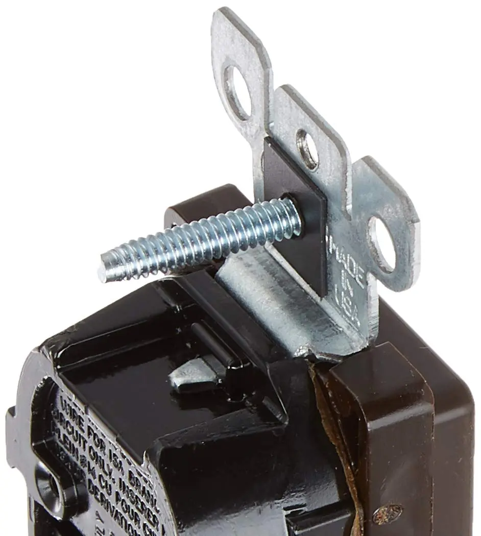 Leviton 15 Amp Decora Tamper-Resistant Electrical Wall Outlet, T5325, Brown | Child-Safe, Grounded, Heavy-Duty - view 4