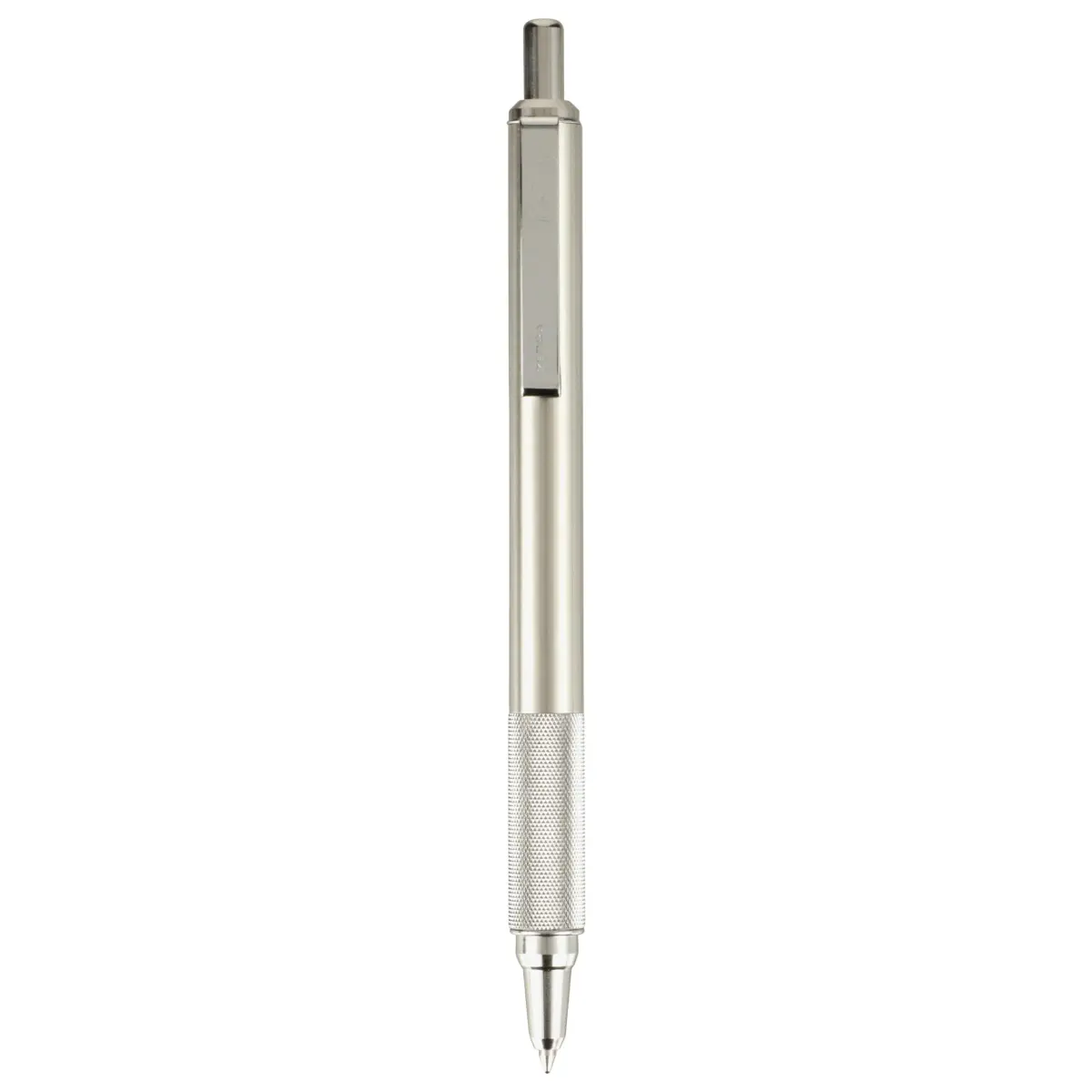 Zebra Pen STEEL F-701 Retractable Ballpoint Pen, Black Ink, 0.8mm, 1-Pack | Smooth Writing Metal Pen - view 2