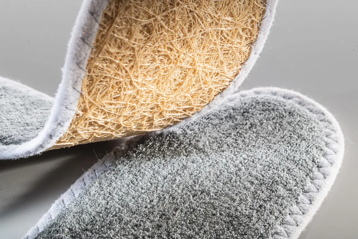 Pedag Deo Fresh Washable Terry Cloth Sisal Insoles 8W/5M | Ultra Thin, Cotton & Sisal, Hand Washable, 1 Pair - view 3