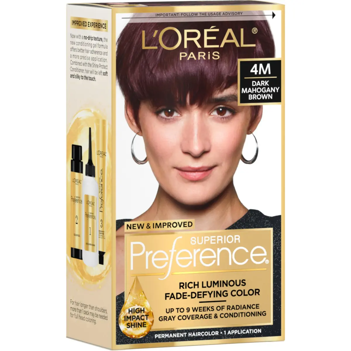 L'Oreal Paris Superior Preference Blacks & Browns 1 Count Permanent Hair Color - Ultra Light Ash Brown - main product image