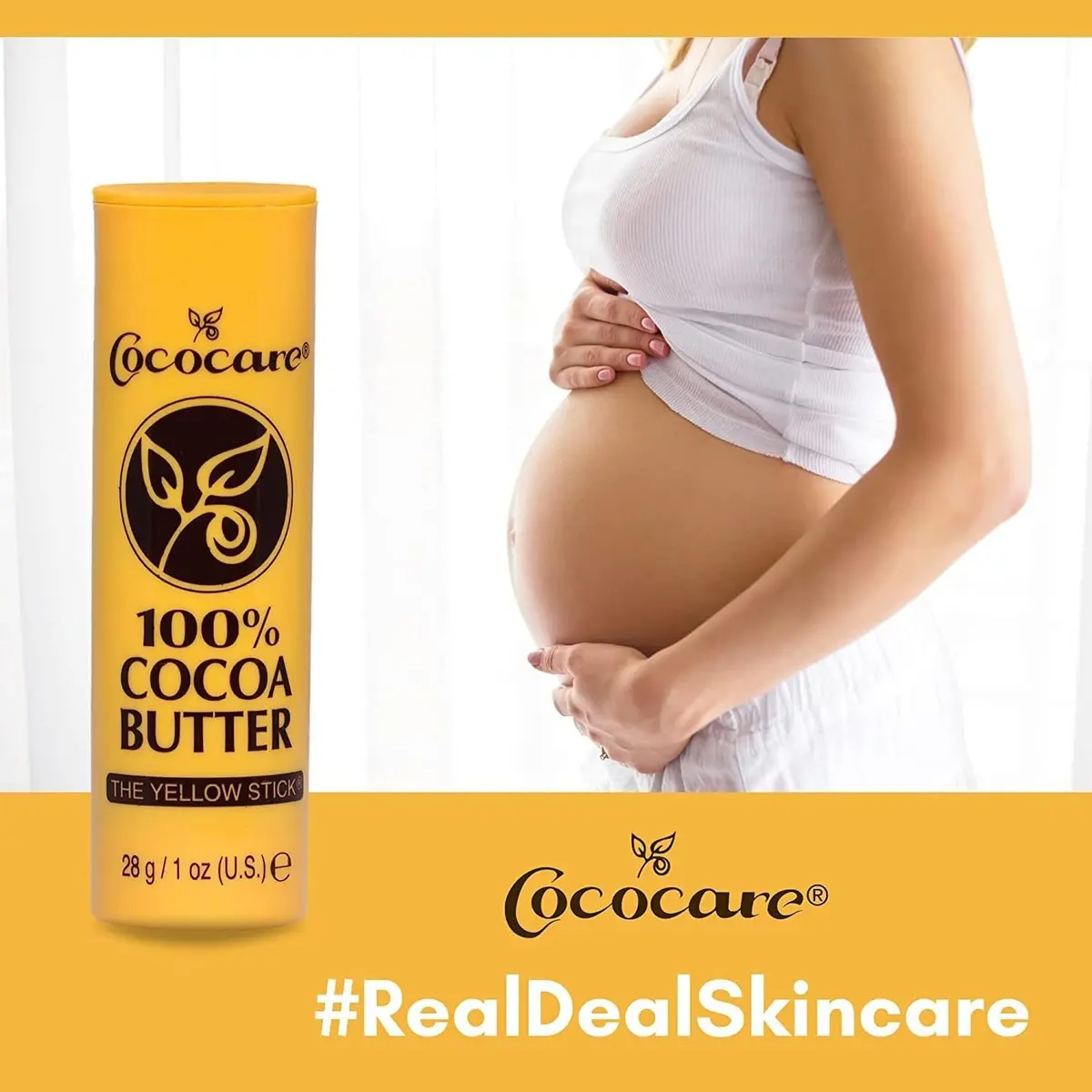 COCOCARE Coco Cocoa Butter Stick 1 oz | Lightly Scented, Unflavored, 8 Pack - view 5