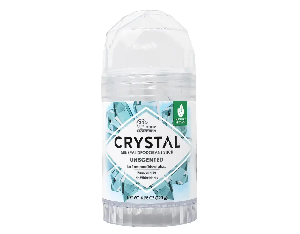 Crystal Essence Mineral Deodorant Stick Unscented 4.25 oz (Pack of 12) | 24-Hour Odor Protection - main product image