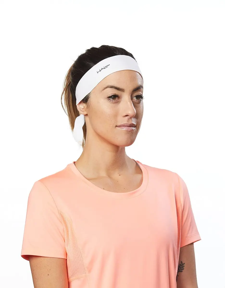 Halo Headband Halo I- Tie Sweatband for Men & Women | Moisture Wicking Dryline Fabric, Pink, One Size - view 4