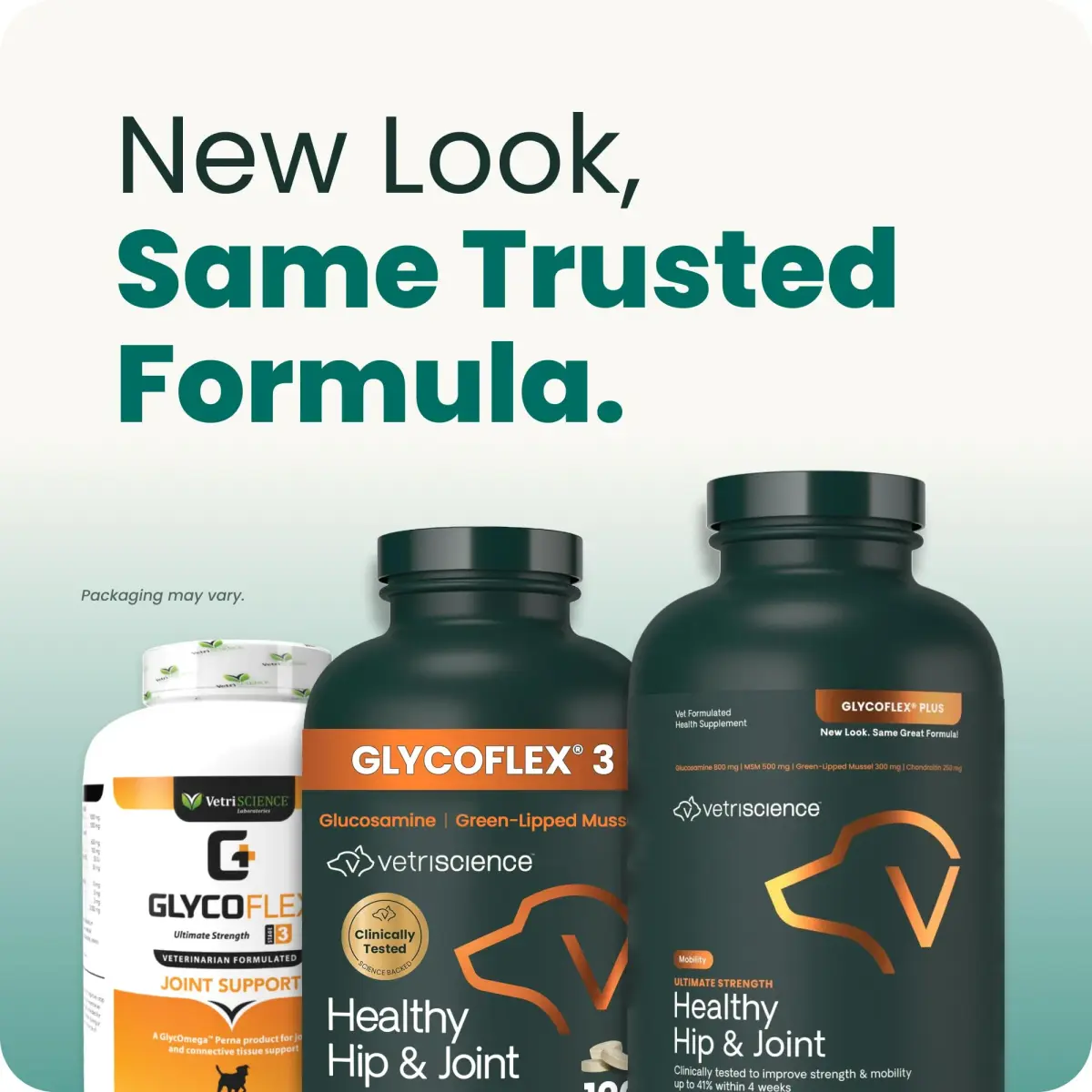 VetriScience Glycoflex 3 Hip and Joint Supplement for Dogs 120 Count | Clinically Proven Dog Joint Support - view 7