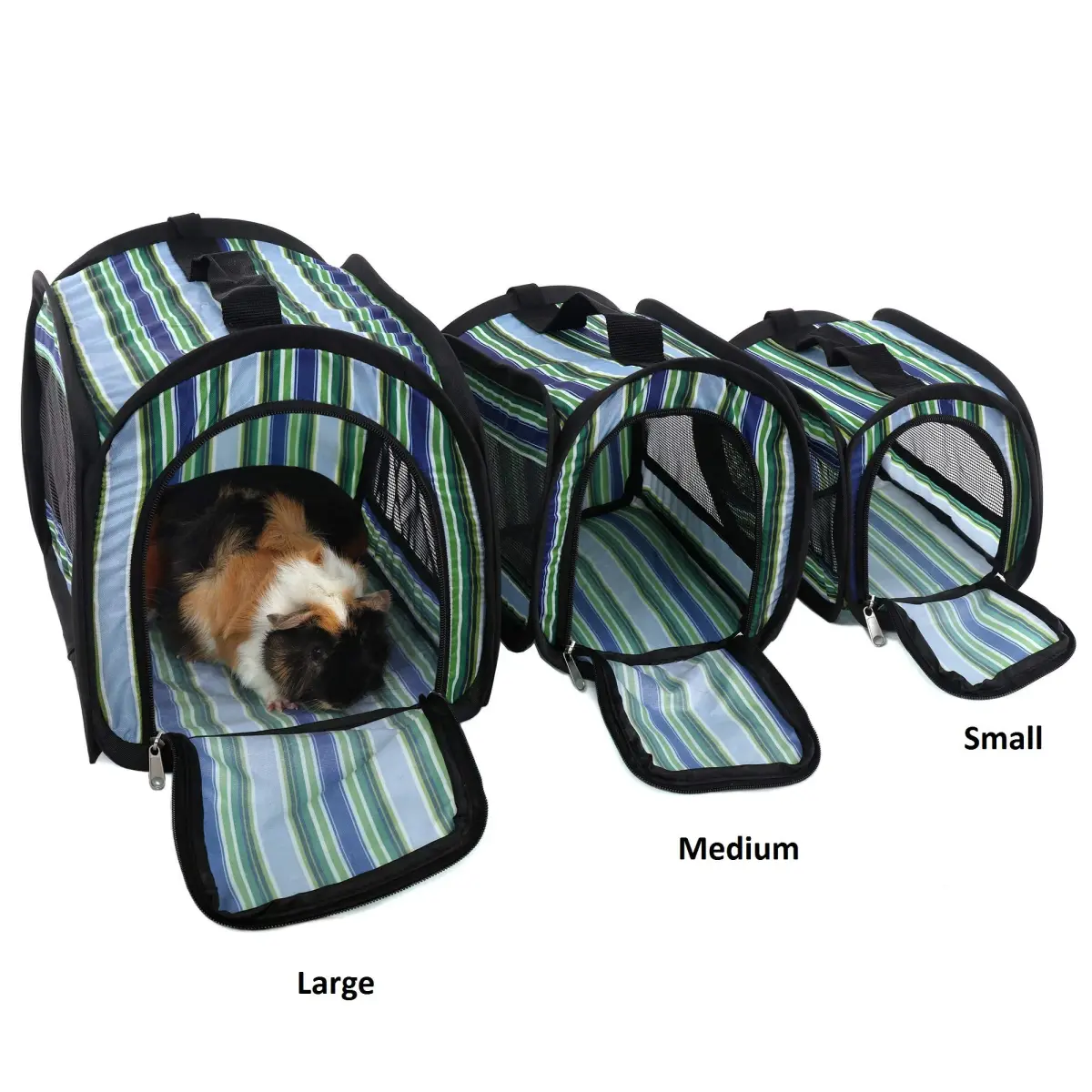 Ware Manufacturing Twist-N-Go Small Pet Carrier | 19.05cm (7.5" L) x 17.78cm (7" W) x 17.78cm (7" H) - view 3