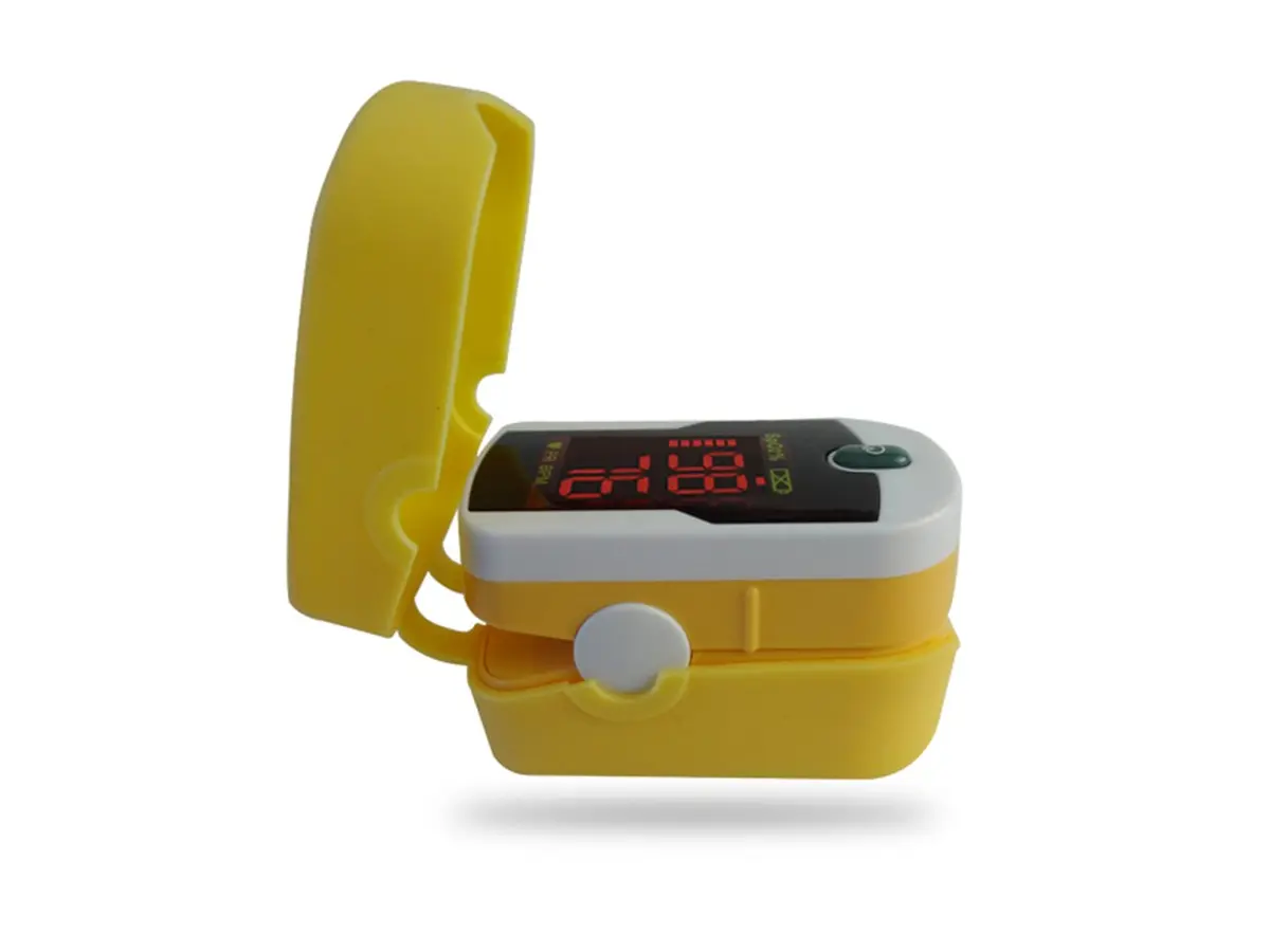 Concord Fingertip Pulse Oximeter with Reversible Display | Accurate Blood Oxygen & Pulse Monitoring - view 3