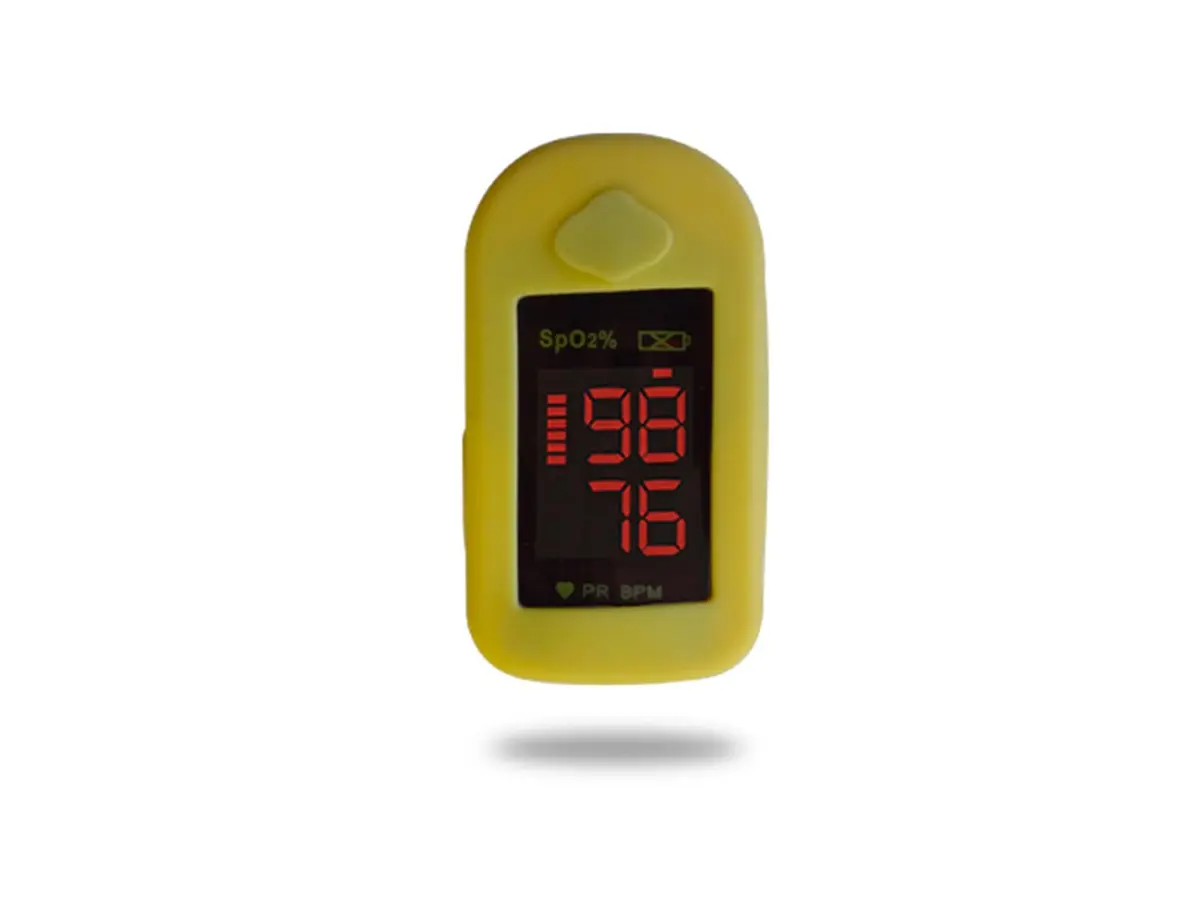 Concord Fingertip Pulse Oximeter with Reversible Display | Accurate Blood Oxygen & Pulse Monitoring - view 4