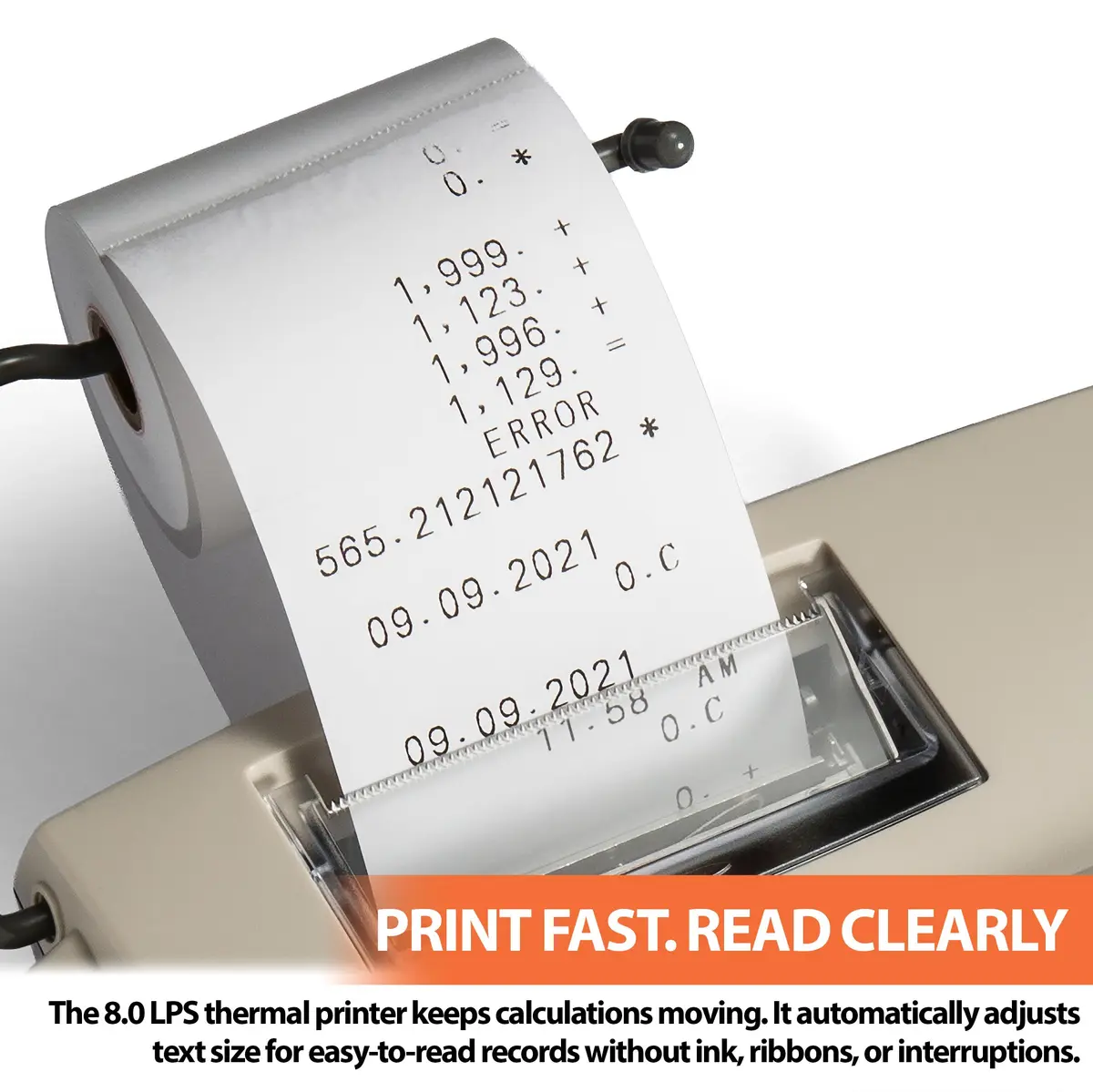 Victor Thermal Printing Calculator 1310 | 12-Digit Big Print & Thermal Ink-Free Printing - view 5