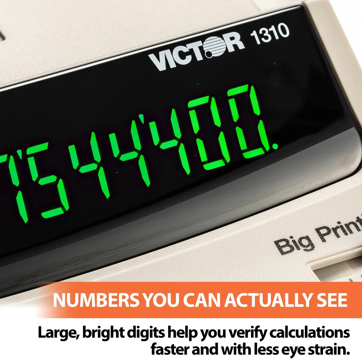 Victor Thermal Printing Calculator 1310 | 12-Digit Big Print & Thermal Ink-Free Printing - view 2