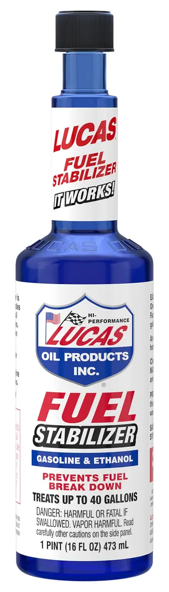 Lucas Oil Fuel Stabilizer 15 oz (443 ml) | Prevents Fuel Degradation & Cleans Fuel Systems - main product image