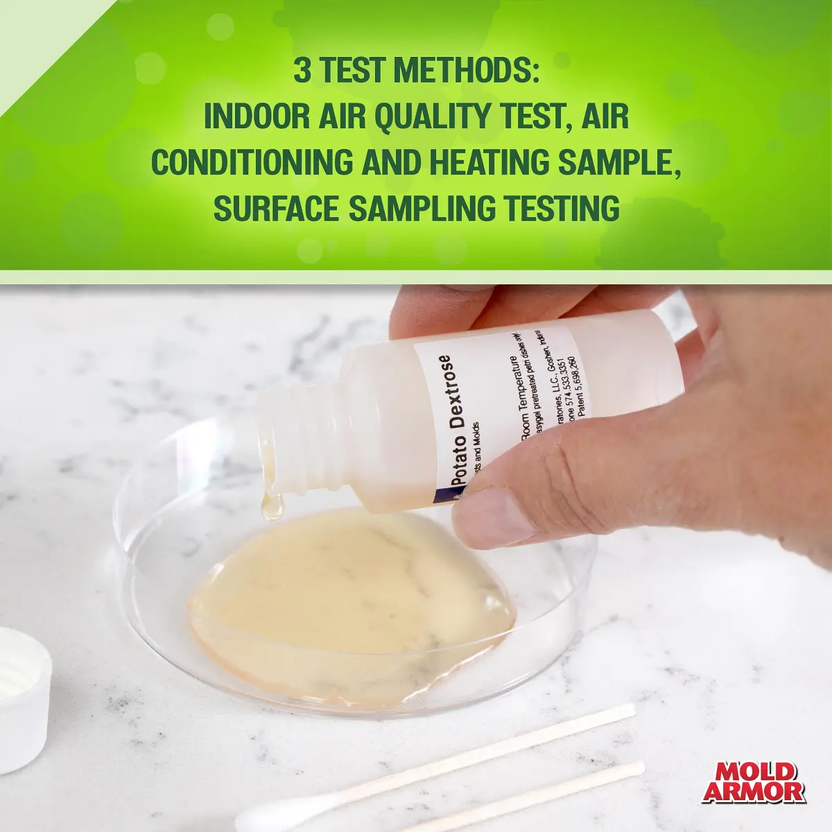 Mold Armor Do It Yourself Mold Test Kit | 48-Hour Results for Indoor/Outdoor Air Quality & Surface Spores - view 5